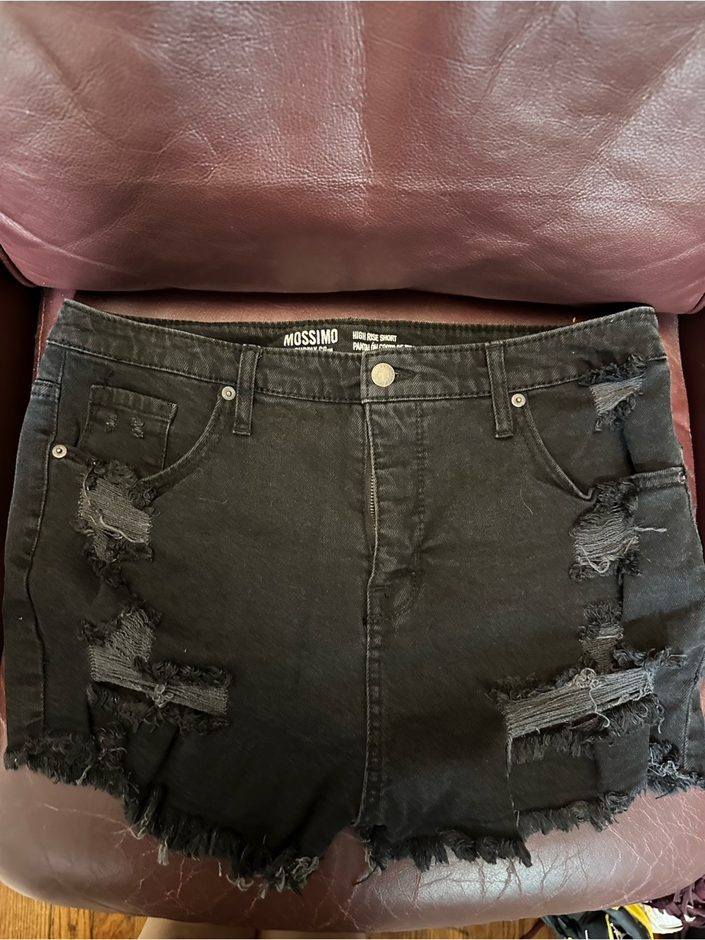 Mossimo Supply Co. Black High-Rise Short